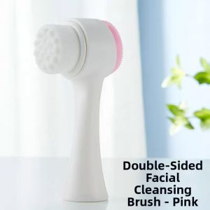 Manual Soft Bristle Double Sided Facial Cleansing Brush