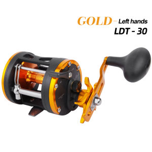 BILLINGS Trolling Drum Fishing Reel 3+1bb Sea Saltwater Fishing Reels Left/Right Hand Inshore Surf Round Baitcasting Reel