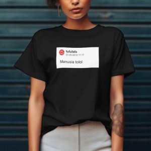 Kaos FUFUFAFA & Kaos Hitam SATIRE: Cotton Combed Untuk Pria & Wanita