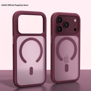 YOUSIDUN | New Matte Magnetic Transparent Shockproof Fingerprint-Resistant iPhone 17 Pro Max Case