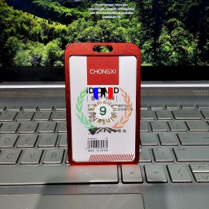 Tempat Kartu Id Card Aluminium 2 Sisi Holder Id Card Alumunium Photocard