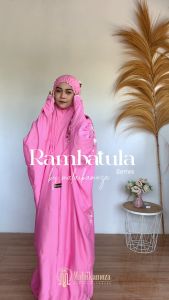 Mukena Terusan Jumbo Bordir Rambatula Series