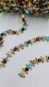 RENDA BERLIAN KRISTAL KODE BD KUALITAS PREMIUM PER 10 CM