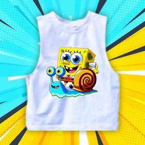 CHARACTERS Sando Muscle Tees For Kids 1 to 8 yrs old Angry Birds Winnie the Pooh Garfield Mario