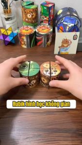 Đồ chơi khối Rubik 3D Thay đổi hình dáng Phát triển trí tuệ cho Bé - Rubik khối lập phương ma thuật  N074