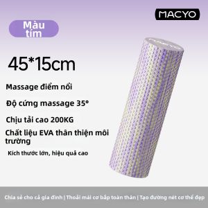 MACYO | Con Lăn Xốp Gai Cứng Phục Hồi Cơ