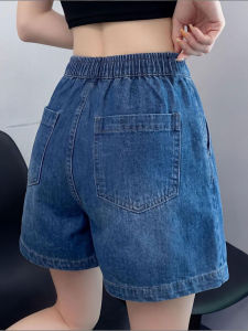 YAYANGREN | Summer Lightweight New High Waist Loose Fit Tencel Jeans Shorts