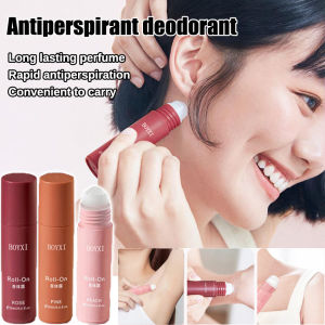 Hanboli Rollon Deodorant Underarm Deodorant Sweat Wicking Long-Lasting Fragrance Body Perfume 20g