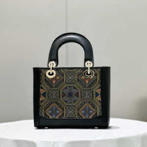 Luxurious Retro Guangxi Zhuang Tapestry Ladys Handbag Crossbody Clutch Bag Ethnic Style Magnetic Buckle Closure Pure Color