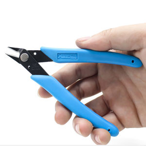 5inch Micro CutterDiagonal Cutters Mini Wire Snippers Flush Wire CuttersZip Tie Cutters 3 Pcs for Cutting Electronics