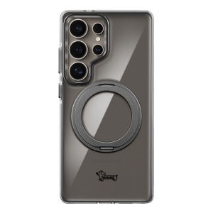 tastecase | Rotating Magnetic Transparent Phone Case With Metal Stand Independent Buttons Full Protection 13-protector
