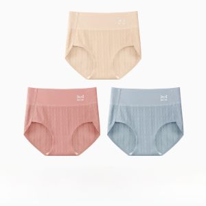 MiiOW | Quần lót cotton cạp cao cho nữ quần lót kháng khuẩn quần lót cotton nguyên chất quần lót lưng cao cỡ lớn quần lót tam giác