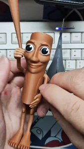 BEIBEI 2025 Tarralero Tralala 3D การพิมพ์ของเล่น Tung Tung Tung Sahur Action Figure Movable Joints เกมของสะสมของเล่นของขวัญ