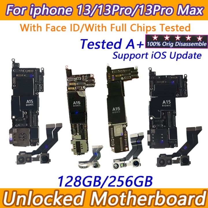 Free shipping Mainboard For iPhone 13 Pro max 13 mini Motherboard With ...