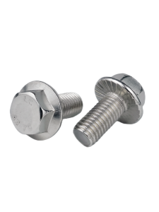 304 Stainless Steel Extra Large Series Hexagon Head Flange Bolt Gb5789 Outer Hexagon Flange Screw M6m8m10