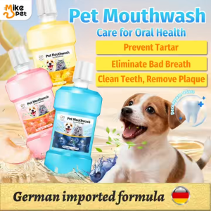 Cassiel Pet Plant-Based Mouthwash For Oral Health Decompose Odors Clean Teeth Tartar For Dogs & Cats