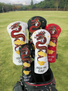 HELLO NRC | Waterproof High-end Embroidered Golf Head Cover
