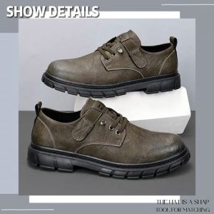 Zishop พร้อมเสิร์ฟฟฟ รองเท้าหนัง สำหรับบุรุษ มาแรงแบบฉุดไม่อยู่ คอลเลคชั่นนี้ คนเทสดีเค้าใส่กัน ทรงสวยสุดคลาสสิค ไม่มีเอาท์ สีโทนสุภาพ แมทช์ง่ายได้ทุกโอกาส จัดเล๊ยยย