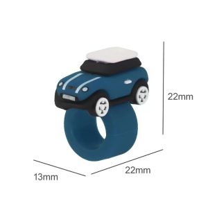 Silicone Car Model Button Cover Ornaments Start Stop Button Stickers for MINI Cooper S JCW F55 F56 F57 F54 F60 Accessories