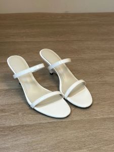 CAIZINI | Leather Open Toe Summer Slip-on Wedge Sandals