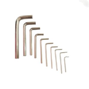1 Bộ Cờ Lê Allen Hình Chữ L Bộ Chìa Khóa Lục Giác Thép Carbon 0.9mm 1.27mm 1.5mm 2mm 2.5mm 3mm 4mm 5mm 6mm 8mm Bạc Đen