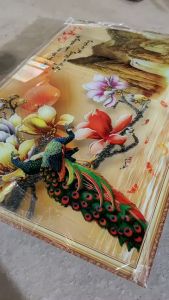 Tranh gạch 3d phòng khách đẹp - CVN94