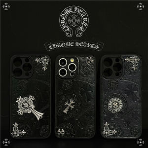 Fashionable 3D Croc Heart Design Phone Case for  15 pro Full Cover Protection Leather Texture Straight Edge Anti-Fall