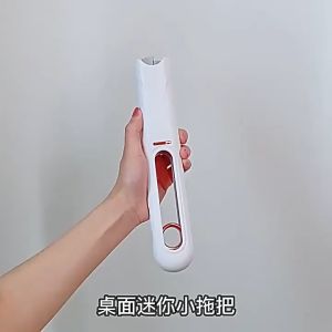 Peenoonshop ไม้ถูพื้นขนาดเล็ก Mini Mop ไม่ต้องบีบด้วยมือ มินิม๊อบ ไม้ถูพื้น พกพาง่าย สําหรับทําความสะอาดกระจก