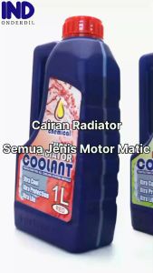 Super-Air-Water dan Cairan Radiator Cool-Coolant Merah & Hijau 1L Merk Petroasia
