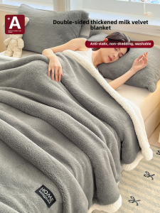 HAOMIAN | Winter Thick Sheepskin Velvet Blanket