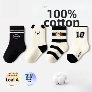 Vớ Bé Gái Dài Đến Đùi Cotton