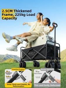 The Primitive | Foldable Outdoor Camping Wagon with Reclining Seat for Kids