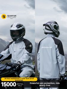 QUANYAN | Adult Separate Motorbike Rain Suit Waterproof Rider Set
