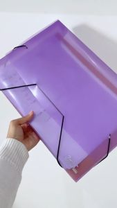 Topla Map Plastik Dokumen F4 Carry Case 2090 Tebal 3CM