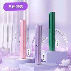 Sisir Pelurus Rambut Dan Curly Rambut 2 In 1 hair Straightening Catokan Rambut Sisir Mini Pelurus Rambut Portabel Usb Yang Dapat Diisi Ulang