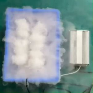 ULTRASONIC เครื่องพ่นหมอกความชื้น 10 หัว 9kg รุ่น m1009 ความอยู่กับวัวเวอร์กันน้ำ