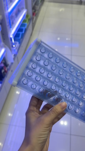 40 หลุม ทำจากพลาสติก ที่วางหลอดทดลอง ถอดออกทำความสะอาดได้