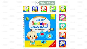 Sách – Bộ 10 Cuốn Ehon Tương Tác Lật Mở Song Ngữ Anh Việt Dạy Kỹ Năng An Toàn Cho Bé 2- 6 Tuổi