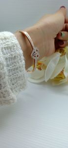 Gelang Titanium Bangle Love Mata Cantik