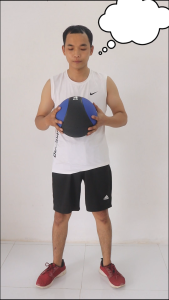 Bóng Tạ Bóng Đập Tập Thể LựcTập GymTập Yoga Chất Liệu Cao Su Đặc Hàng Nhập Khẩu Medicineball-54000 4kg