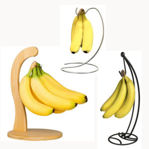 Banana Rack With Hooks For Keeping BananasAnd Fruits Fresh Fruit Storage Rack For Kitchen Storage Countertop Basket Hanging Rack