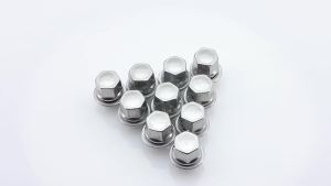 RYSJM | 1PCS M12 X 1.5 19MM Bolt Lug Stud Tyre Whorl Nut with Pad Alloy Wheel Nuts for Ford Fiesta Mondeo C-Max Focus MK1 MK2 MK3 ST RS