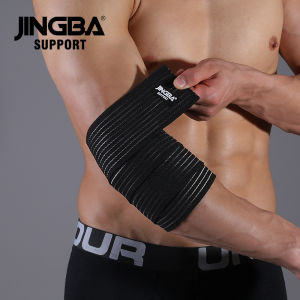 1 Pcs Adjustable Weightlifting Elbow Protector Elastic Straps For Fitness Bodybuilding Gym Workout Training Support Elbow Pads B