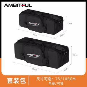 AMBITFUL Dày Dặn Túi Bảo Quản Đeo Vai Đơn Thiết Bị Chụp Ảnh Ngoài Trời Túi Đựng Chân Máy Có Đèn Pin Đế Đèn