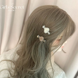 Original Design Girls Hair Clips Side Duckbill Clip Female Childrens Cute Hair Accessories Love Heart Shaped Hair Grips