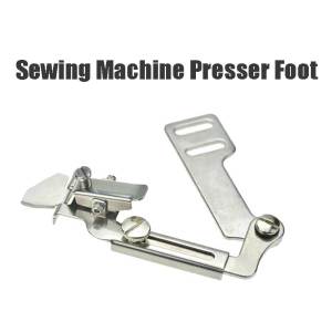 1Pcs Metal Sewing Machine Presser Foot Edge Guide Curling Device Attachments