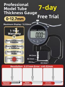 syntek | High Precision Digital Micrometer Thickness Gauge