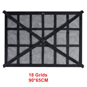 Car Roof Top Ceiling Cargo Net Pocket Mesh Organizer Bag Anti Sagging Luggage Storage Net Bag For SUV Van SUV Long Trip Camping