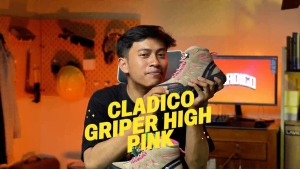 Sepatu Outdoor Wanita Kekinian Keren Climbing Hiking Tektok Cladico Griper High Pink