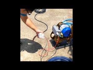 ปั๊มน้ำโซล่าเซลล์ ปั้มชัก 1 นิ้ว พร้อมมอเตอร์บัสเลส 24v 500w  และ ปั้มชักพร้อมมอเตอร์บัสเลส 24v 350w ดูดน้ำลึก 10 เมตร ดูดน้ำไกล 100 เมตรแนวราบ